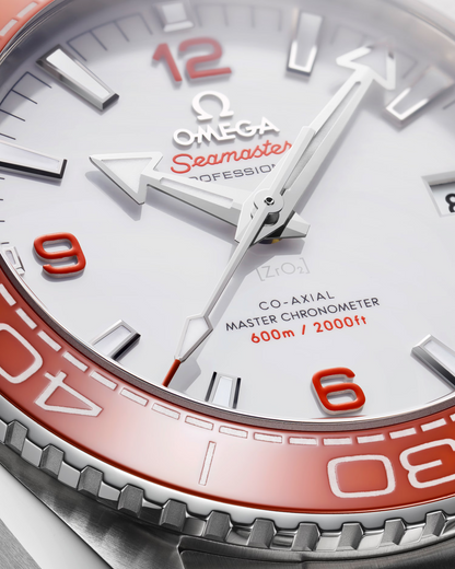 Omega Seamaster Planet Ocean 600M, 43.5mm, Stainless Steel, White, Ref# 215.30.44.21.04.001, dated 2026