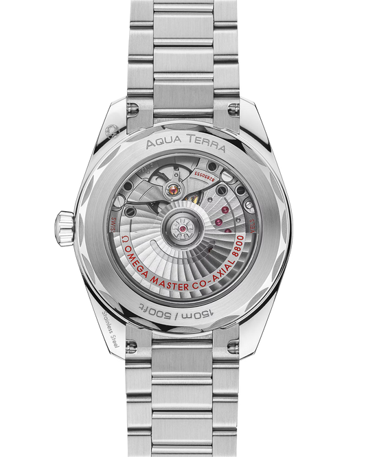 Omega Seamaster Aqua Terra Shades 38mm, Steel, Sandstone, Ref# 220.10.38.20.09.001, dated 2026
