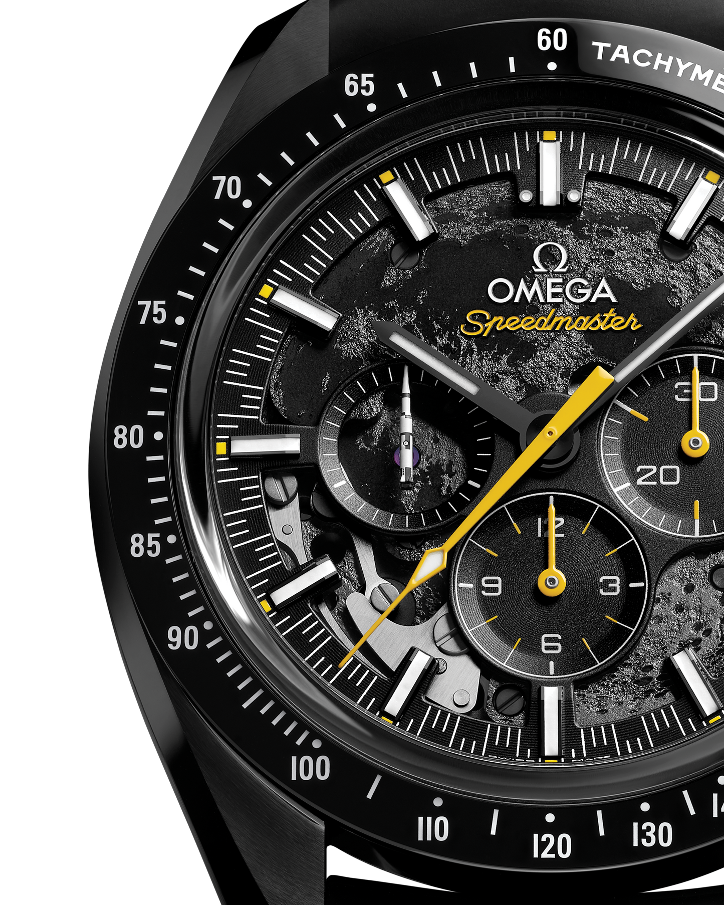 Omega Speedmaster Dark Side of the Moon 44.25mm, Black Ceramic, Black, Ref# 310.92.44.50.01.001, dated 2026