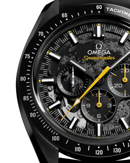 Omega Speedmaster Dark Side of the Moon 44.25mm, Black Ceramic, Black, Ref# 310.92.44.50.01.001, dated 2026