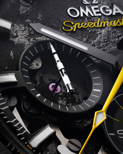Omega Speedmaster Dark Side of the Moon 44.25mm, Black Ceramic, Black, Ref# 310.92.44.50.01.001, dated 2026