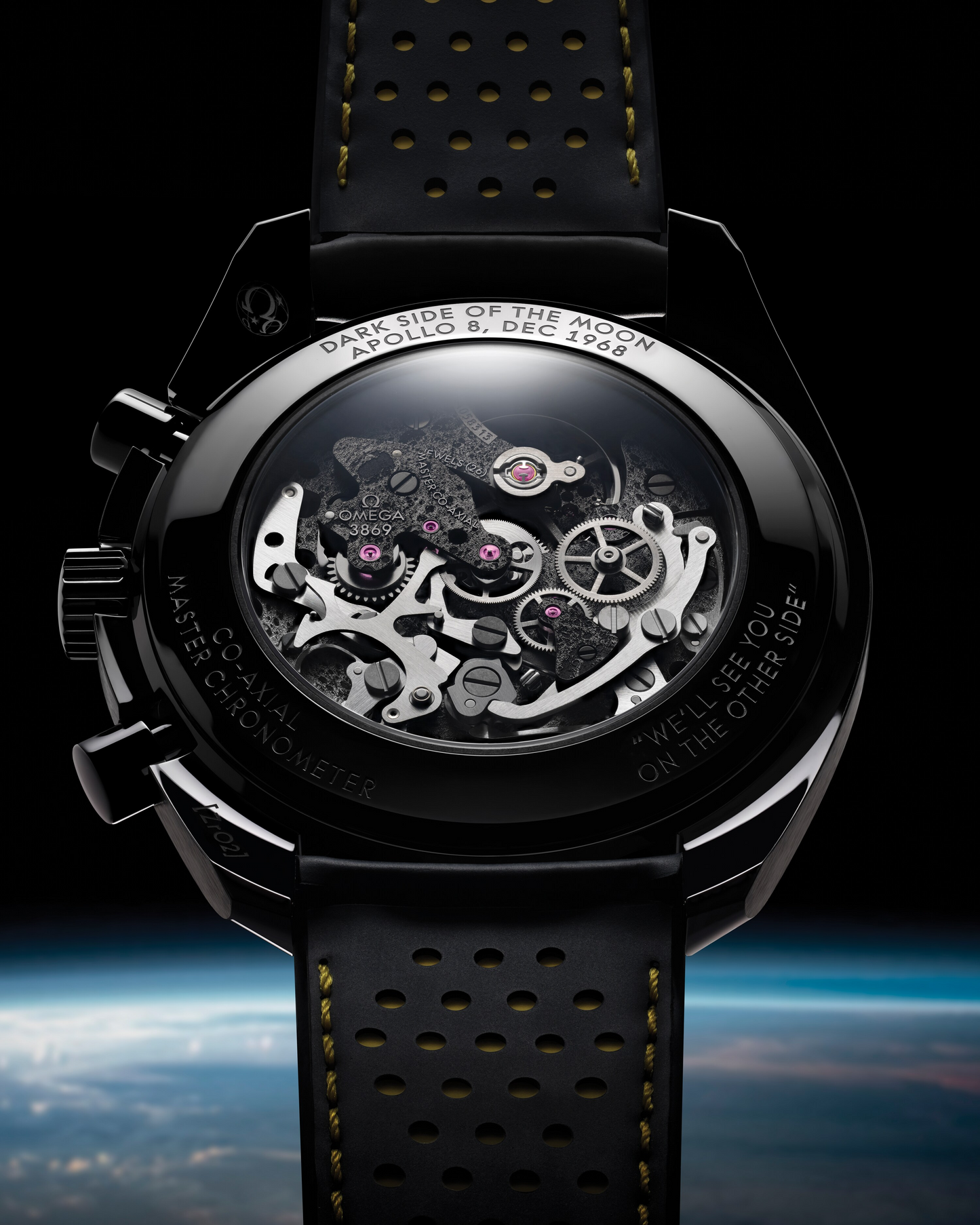 Omega Speedmaster Dark Side of the Moon 44.25mm, Black Ceramic, Black, Ref# 310.92.44.50.01.001, dated 2026