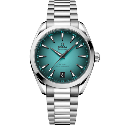 Omega Seamaster Aqua Terra 150M 41mm, Steel, Turquoise, Ref# 220.10.41.21.03.006, dated 2026