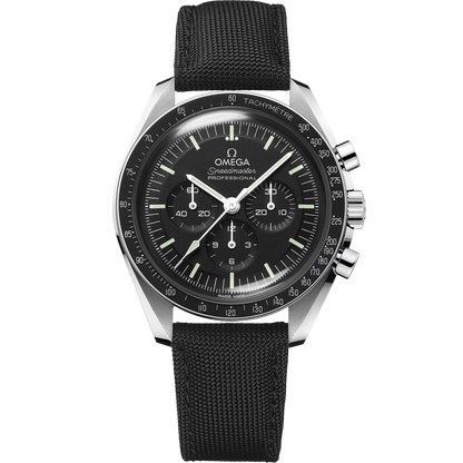 Omega Speedmaster Professional Moonwatch 42mm, Hesalite, Stainless Steel, Black, Ref# 310.32.42.50.01.001, dated 2026