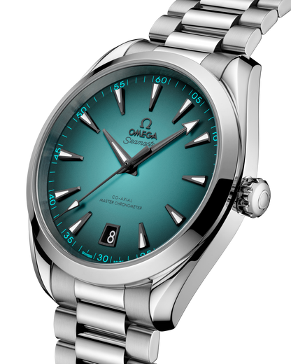 Omega Seamaster Aqua Terra 150M 41mm, Steel, Turquoise, Ref# 220.10.41.21.03.006, dated 2026