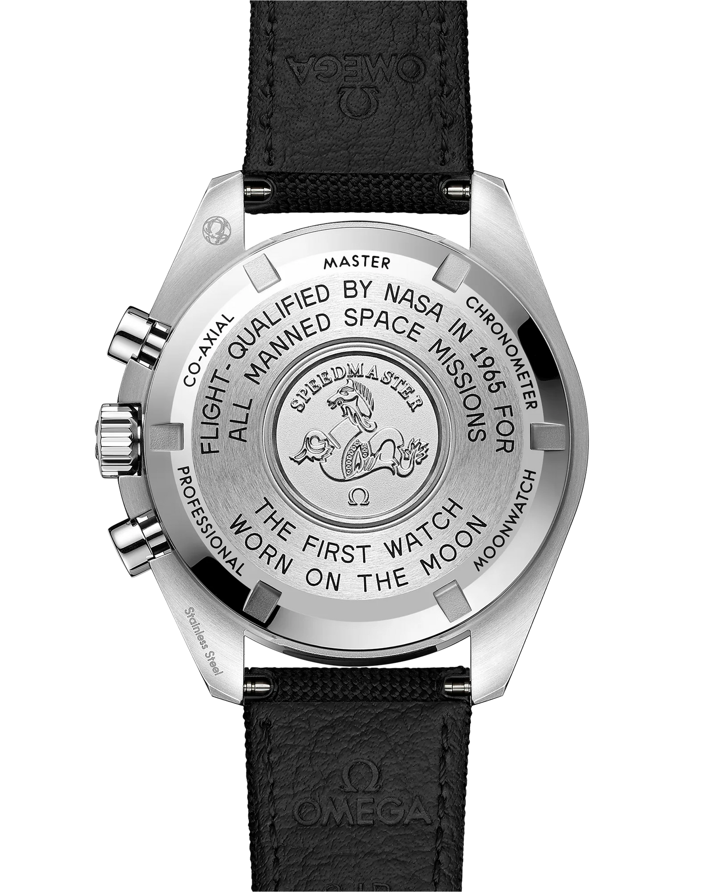 Omega Speedmaster Professional Moonwatch 42mm, Hesalite, Stainless Steel, Black, Ref# 310.32.42.50.01.001, dated 2026