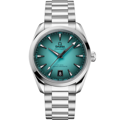 Omega Seamaster Aqua Terra 150M 38mm, Steel, Turquoise, Ref# 220.10.38.20.03.005, dated 2026
