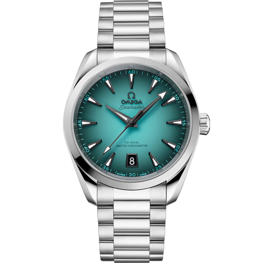 Omega Seamaster Aqua Terra 150M 38mm, Steel, Turquoise, Ref# 220.10.38.20.03.005, dated 2026