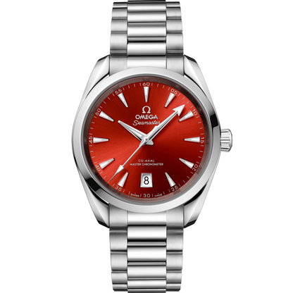 Omega Seamaster Aqua Terra Shades 38mm, Steel, Terracotta, Ref# 220.10.38.20.13.003, dated 2026