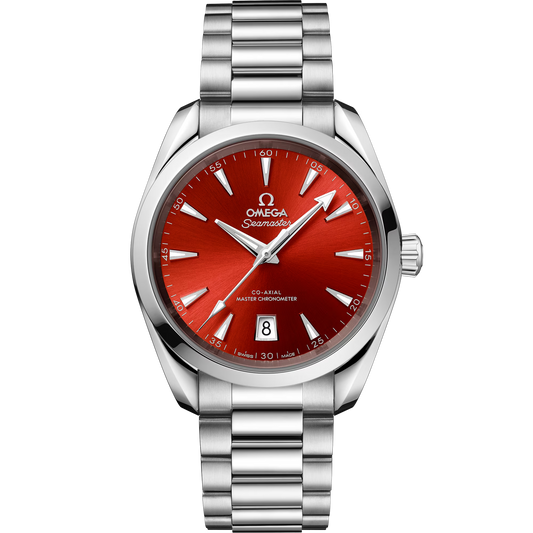 Omega Seamaster Aqua Terra Shades 38mm, Steel, Terracotta, Ref# 220.10.38.20.13.003, dated 2026