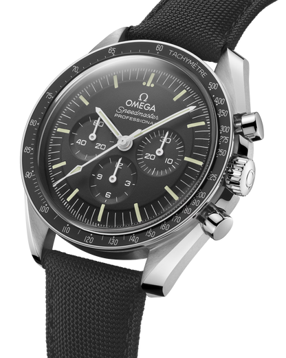 Omega Speedmaster Professional Moonwatch 42mm, Hesalite, Stainless Steel, Black, Ref# 310.32.42.50.01.001, dated 2026