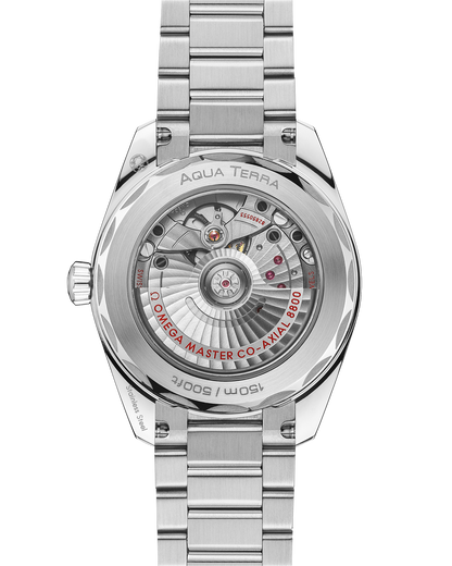 Omega Seamaster Aqua Terra Shades 38mm, Steel, Terracotta, Ref# 220.10.38.20.13.003, dated 2026