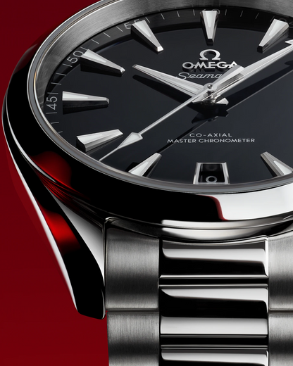 Omega Seamaster Aqua Terra 150M 41mm, Steel, Black, Ref# 220.10.41.21.01.002, dated 2026