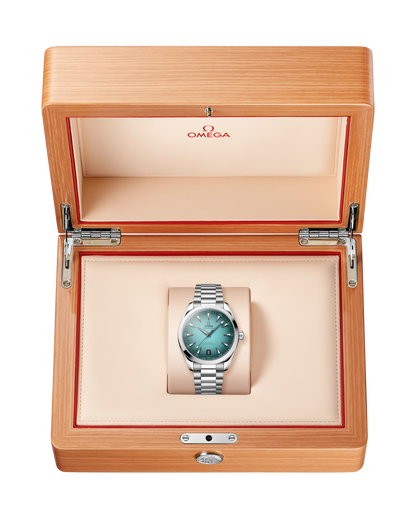 Omega Seamaster Aqua Terra 150M 41mm, Steel, Turquoise, Ref# 220.10.41.21.03.006, dated 2026