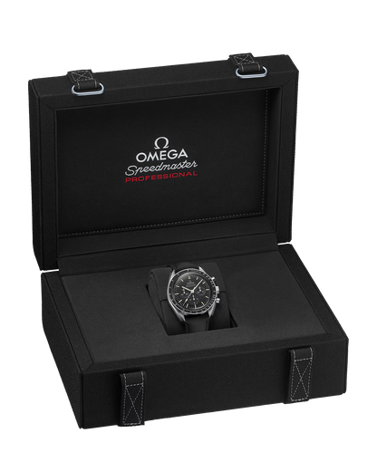 Omega Speedmaster Professional Moonwatch 42mm, Hesalite, Stainless Steel, Black, Ref# 310.32.42.50.01.001, dated 2026
