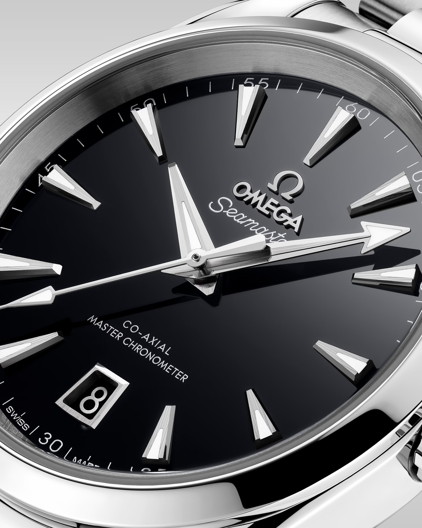 Omega Seamaster Aqua Terra 150M 38mm, Steel, Black, Ref# 220.10.38.20.01.004, dated 2026