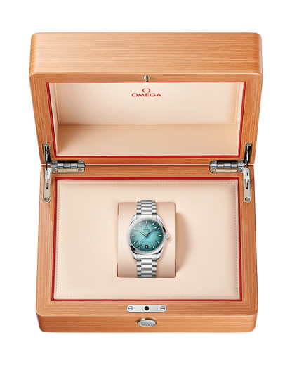 Omega Seamaster Aqua Terra 150M 38mm, Steel, Turquoise, Ref# 220.10.38.20.03.005, dated 2026