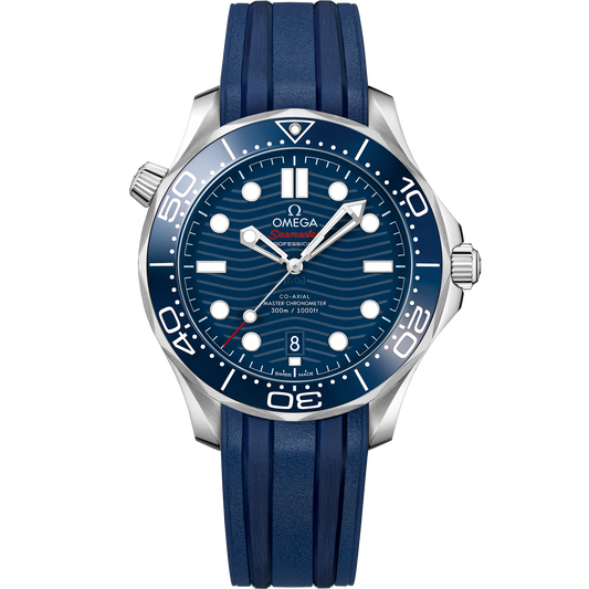Omega Seamaster Professional Diver 300M, 42mm, Stainless Steel, Blue, Ref# 210.32.42.20.03.001, dated 2026