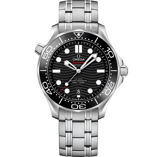 Omega Seamaster Professional Diver 300M, 42mm, Stainless Steel, Black, Ref# 210.30.42.20.01.001, dated 2026
