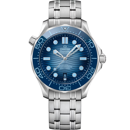 Omega Seamaster Professional Diver 300M, 42mm, Stainless Steel, Summer Blue, Ref# 210.30.42.20.03.003, dated 2026