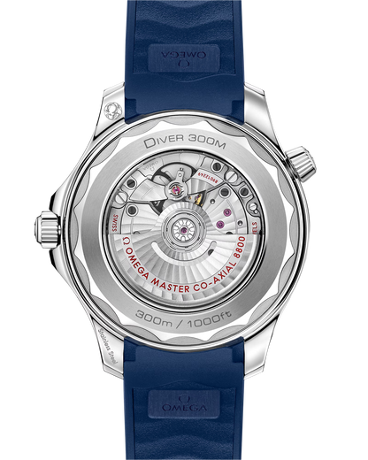 Omega Seamaster Professional Diver 300M, 42mm, Stainless Steel, Blue, Ref# 210.32.42.20.03.001, dated 2026