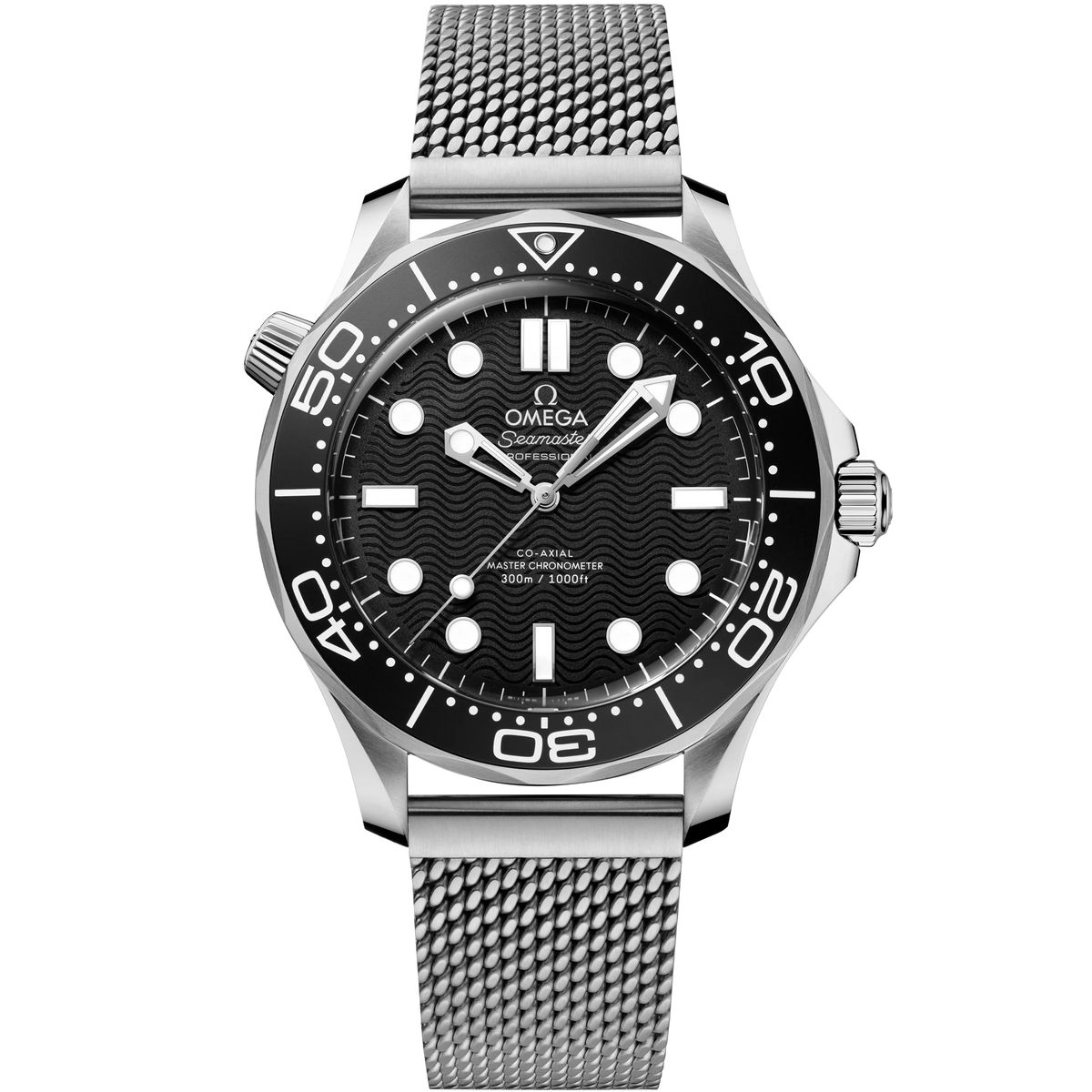 Omega Seamaster Diver 300M, 42mm, Stainless Steel, Black, Ref# 210.30.42.20.01.010, dated 2026