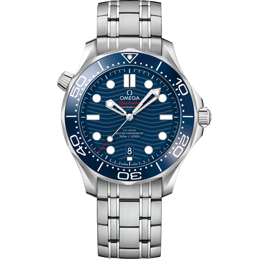 Omega Seamaster Professional Diver 300M, 42mm, Stainless Steel, Blue, Ref# 210.30.42.20.03.001, dated 2026