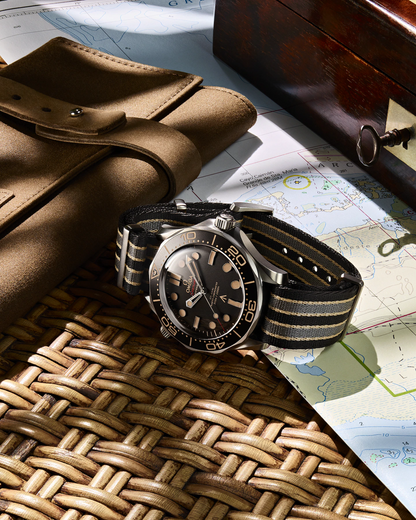Omega Seamaster Diver 300M, James Bond 007, No Time To Die Edition, 42mm, Titanium, Brown, Ref# 210.92.42.20.01.001, dated 2026