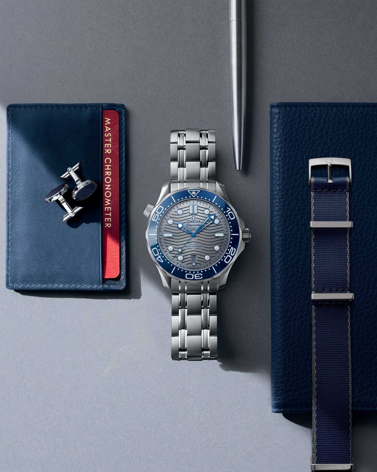 Omega Seamaster Professional Diver 300M, 42mm, Stainless Steel, Grey, Ref# 210.30.42.20.06.001, dated 2026