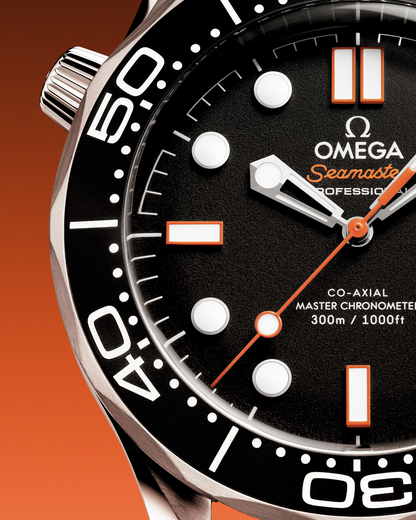 Omega Seamaster Diver 300M, 42mm, Stainless Steel, Black, Ref# 210.30.42.20.01.018, dated 2026