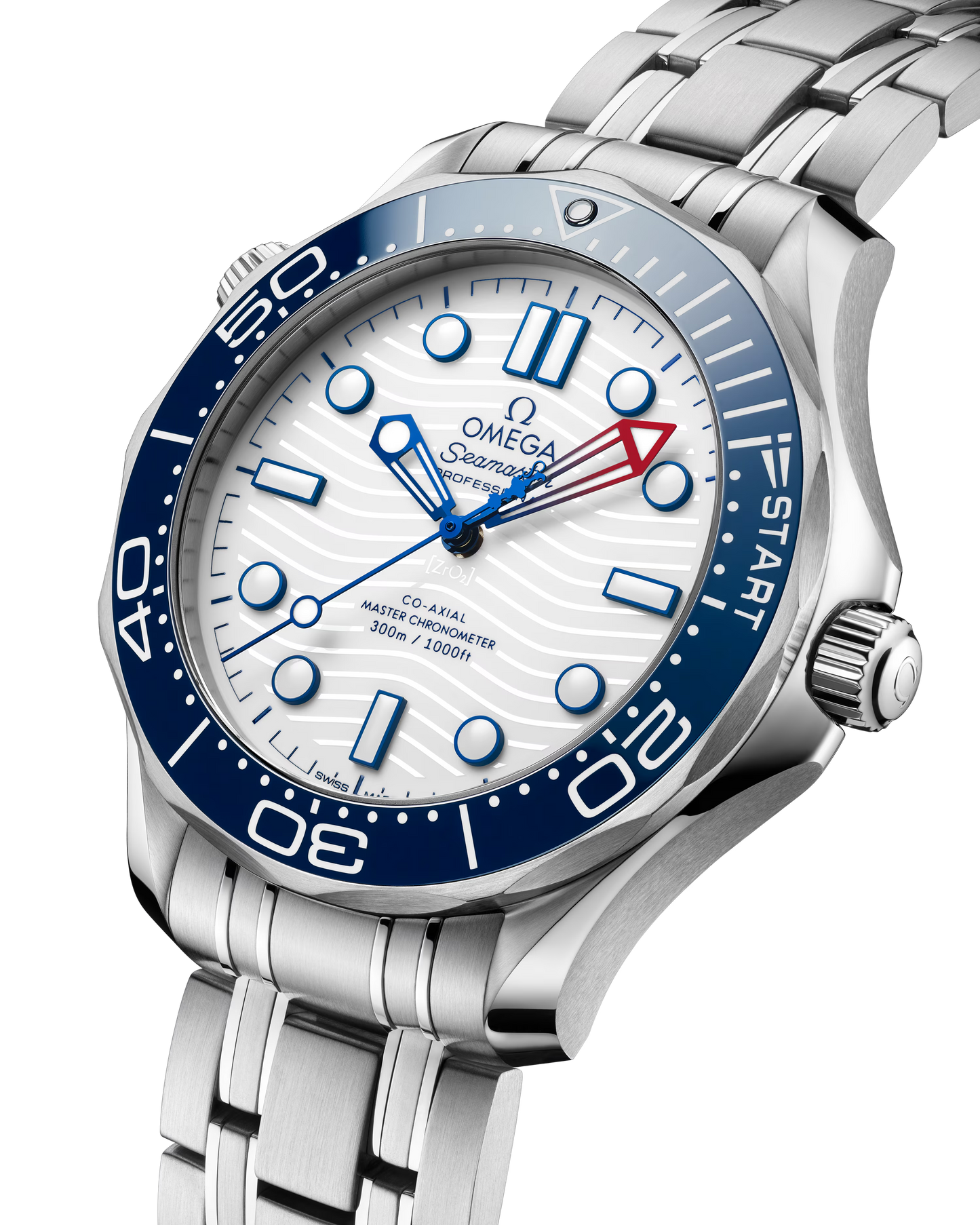 Omega Seamaster Professional Diver 300M, 42mm, Stainless Steel, White, Ref# 210.30.42.20.04.002, dated 2026
