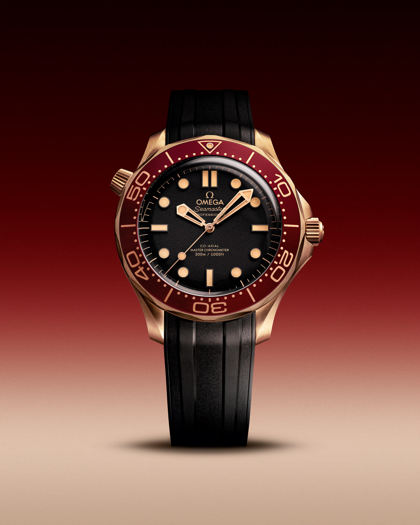 Omega Seamaster Professional Diver 300M, 42mm, Bronze Gold, Black, Ref# 210.92.42.20.01.003, dated 2026