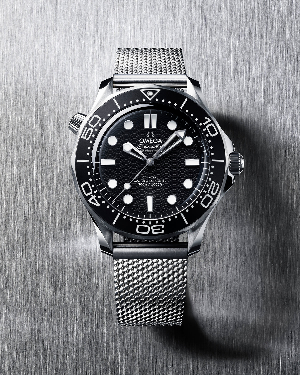 Omega Seamaster Diver 300M, 42mm, Stainless Steel, Black, Ref# 210.30.42.20.01.010, dated 2026