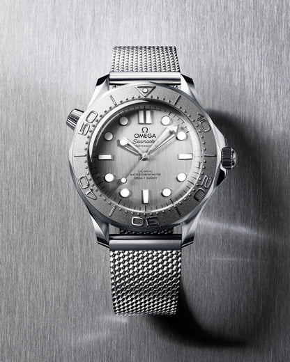 Omega Seamaster Diver 300M, 42mm, Stainless Steel, Grey, Ref# 210.30.42.20.06.002, dated 2026