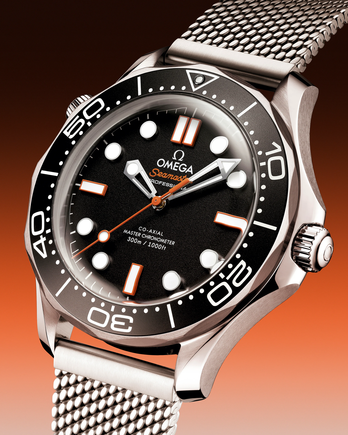 Omega Seamaster Diver 300M, 42mm, Stainless Steel, Black, Ref# 210.30.42.20.01.018, dated 2026