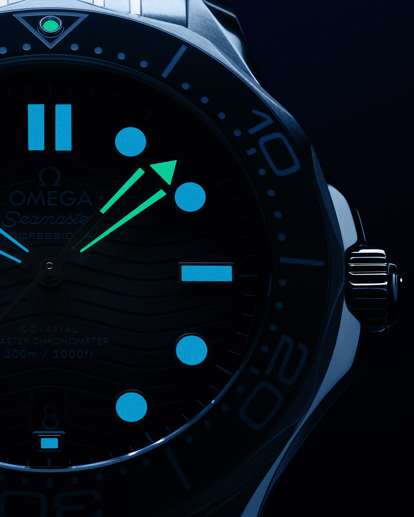 Omega Seamaster Professional Diver 300M, 42mm, Stainless Steel, Summer Blue, Ref# 210.30.42.20.03.003, dated 2026