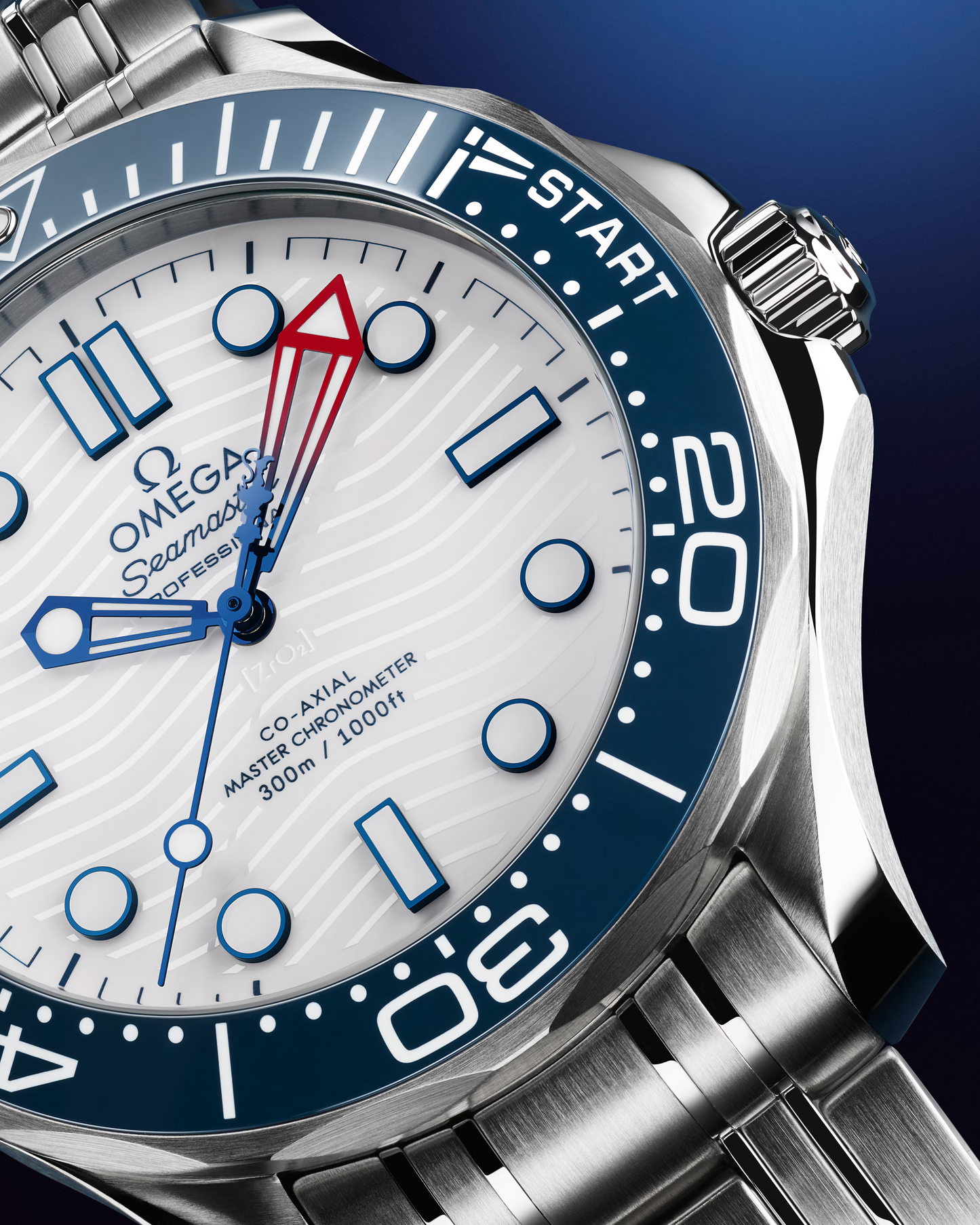 Omega Seamaster Professional Diver 300M, 42mm, Stainless Steel, White, Ref# 210.30.42.20.04.002, dated 2026