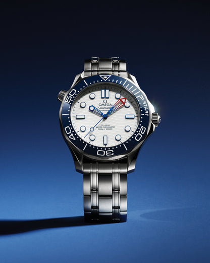 Omega Seamaster Professional Diver 300M, 42mm, Stainless Steel, White, Ref# 210.30.42.20.04.002, dated 2026