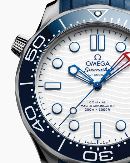 Omega Seamaster Professional Diver 300M, 42mm, Stainless Steel, White, Ref# 210.32.42.20.04.002, dated 2026