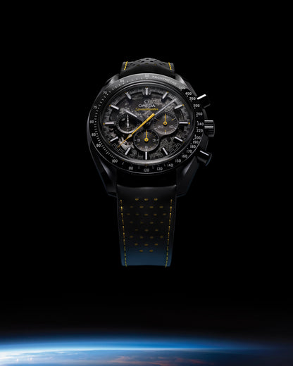 Omega Speedmaster Dark Side of the Moon 44.25mm, Black Ceramic, Black, Ref# 310.92.44.50.01.001, dated 2026