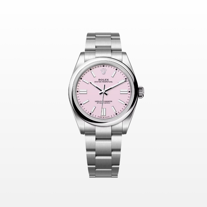 Rolex Oyster Perpetual 41mm, Stainless Steel, Candy Pink, Ref# 134300-0013, dated 2026