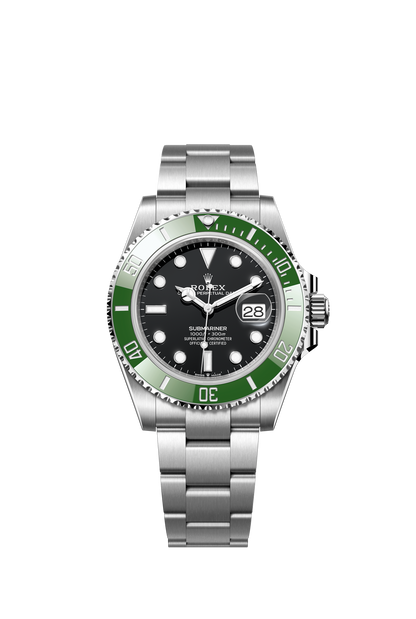 Rolex Submariner 41mm, Date, Stainless Steel, Kermit, MK2 Bezel, Ref# 126610LV