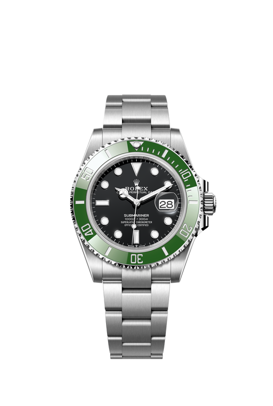 Rolex Submariner 41mm, Date, Stainless Steel, Kermit, MK2 Bezel, Ref# 126610LV