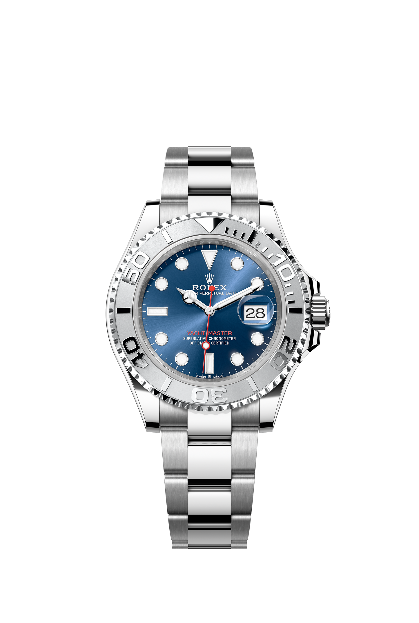 Rolex Yacht-Master 40mm, Stainless Steel, Blue, Ref# 126622-0002