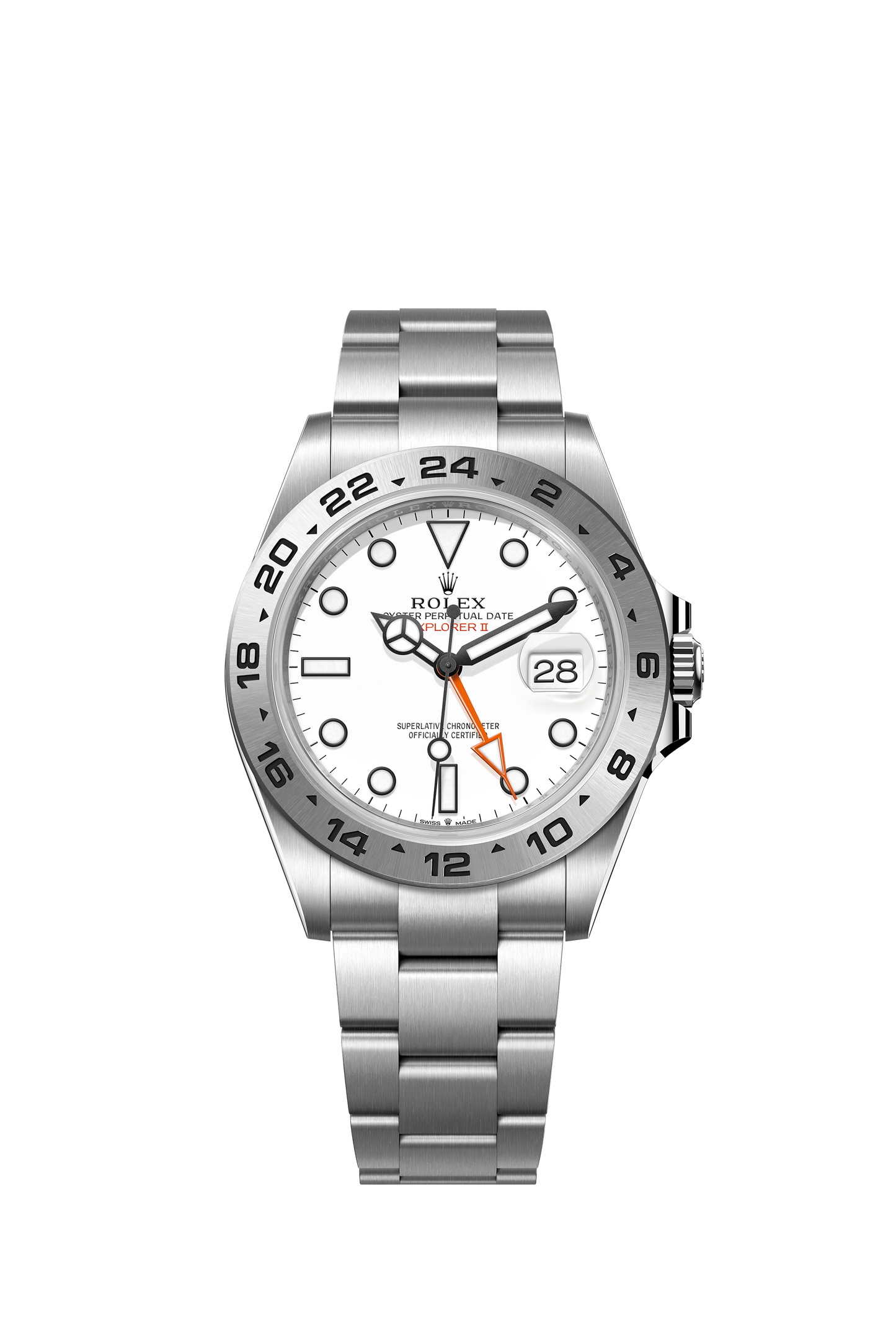 Rolex Explorer II, 42mm, Stainless Steel, Polar, White, Ref# 226570-0001