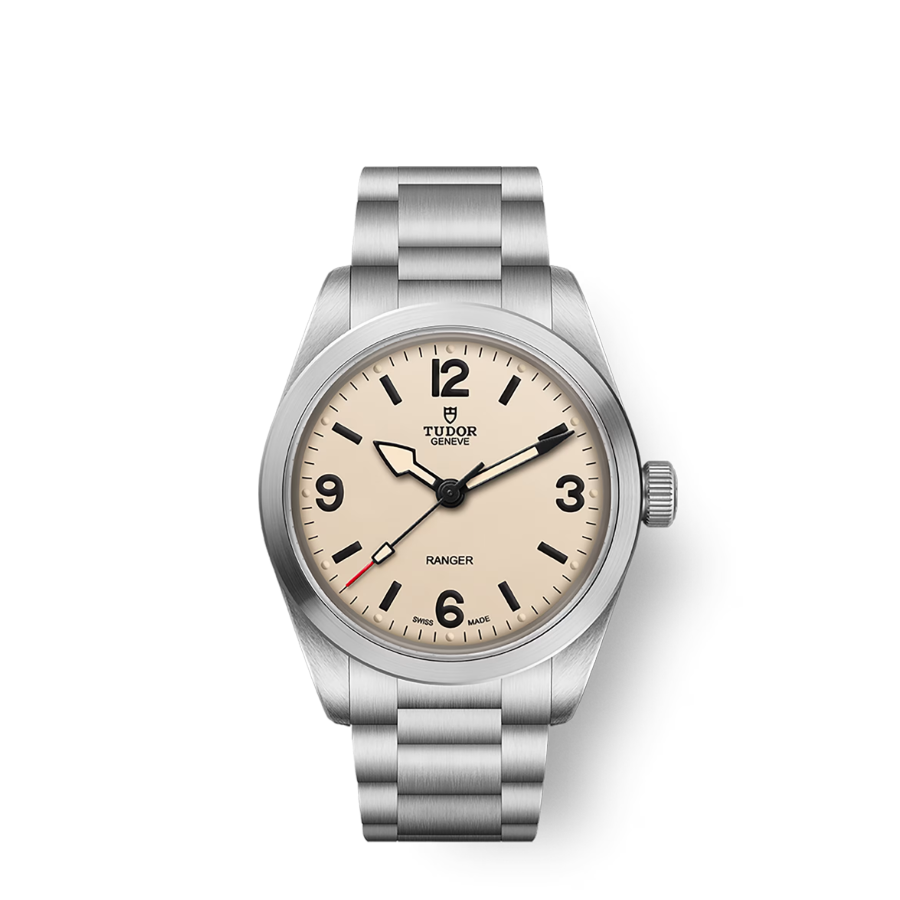 Tudor Ranger 36mm, Steel, Beige, Ref# 79930-0007, dated 2026
