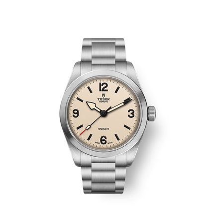 Tudor Ranger 36mm, Steel, Beige, Ref# 79930-0007, dated 2026