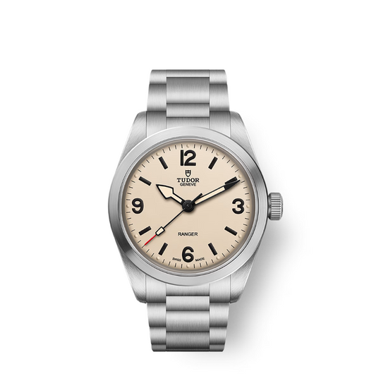 Tudor Ranger 36mm, Steel, Beige, Ref# 79930-0007, dated 2026